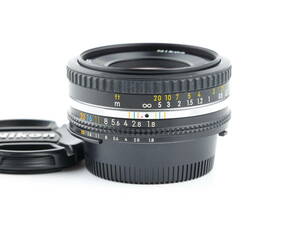 【6902】Nikon Ai NIKKOR 50mm F1.8S Ai-S 単焦点 標準 パンケーキレンズ ニコン Fマウント 【アットカメラ】