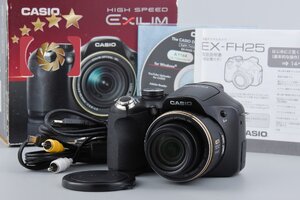 【中古】Casio カシオ EXILIM EX-FH25 コンパクトデジタルカメラ 元箱付き