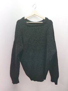 ◇ ◎ ●未使用● JACKROSE ジャックローズ ポリエステル100% 冬物 もこもこ 長袖 ニット サイズL ブラック レディース E