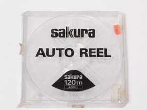 sakura AUTO REEL sakura 120m 400ft　昭和レトロ　アンティーク