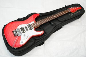 1円スタート！ 【良品】SCHECTER シェクター SD-2-24 赤　Made in Japan ロックピン付き