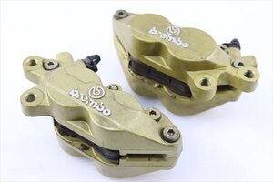 SRX400[07社外前　BREMBO　ブレンボ　フロントブレーキキャリパー]検SRX600｝B