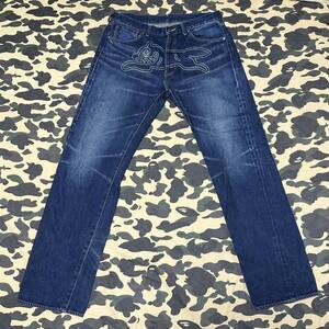 running dog denim pants BBC ICECREAM billionaire boys club ビリオネアボーイズクラブ フロントドッグ デニム ランニング