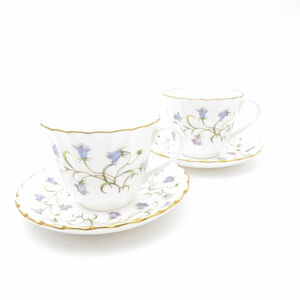 美品 SPODE スポード カンタベリー カップ＆ソーサー 2客 ペア コーヒー ティー SO2135K2