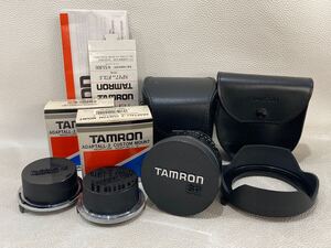 R5A066◆ タムロン TAMRON SP17mm F3.5 レンズ ケース・フード付き アダプトール 2 交換マウント×2個