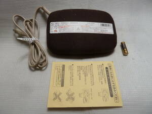 SIW821 KODEN 平形 電気あんか VWH602H-B 温度調節 ブラウン 22cm×15cm×5cm