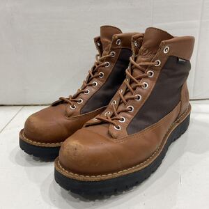 【DANNER ダナー】D121003 DANNER FIELD ダナーフィールド レースアップブーツ GORE-TEX 25.0cm 7 インチブラウン レザー 2309oki