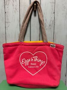 エッグスンシングス トートバッグ　ハワイ　Eggs’n Thing s バッグ