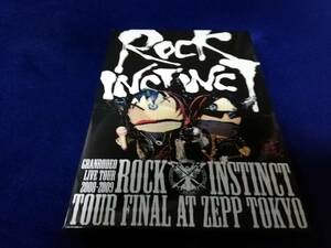 【DVD】GRANRODEO LIVE TOUR 2008-2009 ROCK INSTINCT DISC1欠品