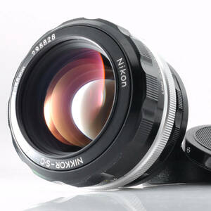 【ニコン】Nikon NIKKOR S.C 55mm F1.2 マニュアルフォーカスレンズ #c979