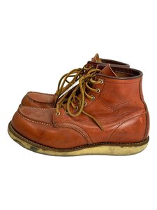 RED WING◆レースアップブーツ/27cm/BRW/レザー/8875