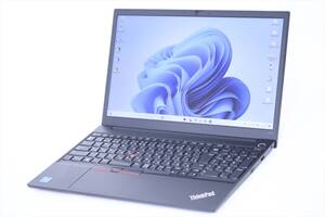 即配 美品 Windows11 Office2019 11世代Corei5 バッテリー良好 Lenovo ThinkPad E15 Gen2 i5-1135G7 8G 256G 15.6FHD