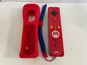 激レア　通電確認済　任天堂　Wii　Wiiu　リモコン　コントローラ　スーパーマリオ　マリオ　カバー付き