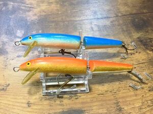 OLD/RAPALA/J-11/GFR・B/口紅・腹巻/FINLAND/2点セット/オールド/ラパラ/フローティングジョイント/フィンランド/(シャドラップ)