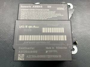 アルファロメオ エアバッグ コンピューター ECU 51918659 519186591209900610T D220 A2C30468000修理します 保証付き エアーバック AB14131