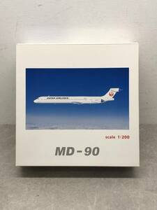 120 F)　☆１円～☆ 1/200スケール JALUX / hogan JAL MD-90 鶴丸塗装　航空機