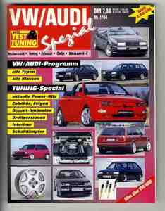 【d2199】94.1 VW/AUDI Spezial(AUTO TEST & TUNING)／Kamei/Hartmann/Abt/RSL/Sebring/Bonrath/Digit Power/Pro Cast、...