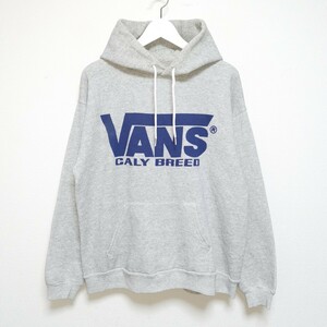 即決 L 80s バンズ VANS CALY BREED HANES スウェット 霜降り パーカー VINTAGE USA製