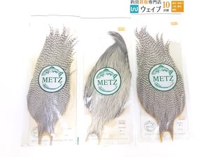 METZ メッツ コックネック ＃1 ＃2 など ハックル フライマテリアル 計3点セット