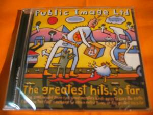 ♪♪♪ パブリック・イメージ・リミテッド P.I.L. 『THE GREATEST HITS SO FAR』 輸入盤 新品 ♪♪♪