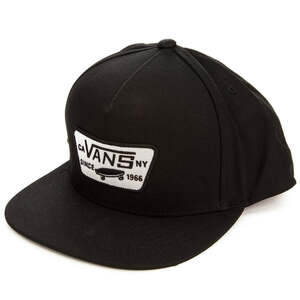 Vans Full Patch Snapback Hat Cap True Black キャップ