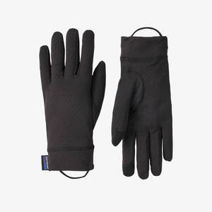 Patagonia Capilene Midweight Liner Glove キャプリーン ミッドウェイト ライナー グローブ　Black M　34540 