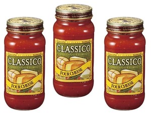 パスタソース トマト&4チーズ 680g×3個 ハインツ クラシコ HEINZ CLASSICO 調味料 洋風ソース 業務用 チーズソース