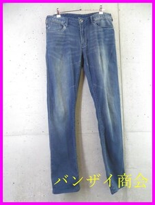 3010s24◆お洒落◆ARMANI JEANS ジョルジオ アルマーニ J06スリム ストレッチデニムジーンズ W30/デニムパンツ/ジーンズ/ジャケット/シャツ