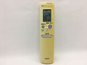 SANYO　エアコンリモコン　RCS-ST1　中古品A-5399