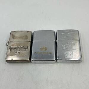 J1015★訳アリ ジッポ ZIPPO 3点 まとめ商品 喫煙具 オイルライター