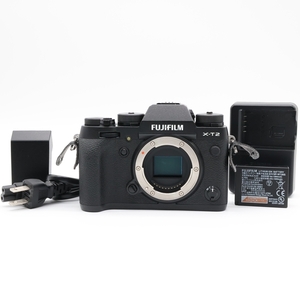 ＜ほぼ新品＞フジフィルム FUJIFILM X-T2 ボディ ブラック