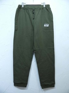 M&M SWEAT PANTS(24-MP-002)/OLIVE/XLsize/新品・未使用