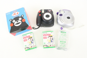 ★チェキ2点 FUJIFILM instax mini8 くまモンチェキ / instax mini20 インスタント ポラロイドカメラ フィルムカメラ 趣味_DID_B0903-I006