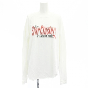 グッドロックスピード GOOD ROCK SPEED 22SS アパルトモン別注 TOUR L/S T-SH カットソー Tシャツ ロンT 長袖 コットン F 白 ホワイト