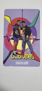 L.L.Brothers　テレカ　テレフォンカード　50度数　未使用品l 　maxell　