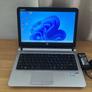 HP ProBook430G3 第6世代Corei3-6100U メモリー8GB SSD128GB+HDD500GB Windows11 Office2021 