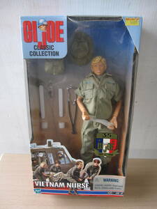 ④GIジョー ベトナムナース フィギュア G.I.JOE VIETNAM NURSE 看護師 衛生兵 ベトナム戦争 希少 レア