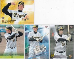 ●2008BBM/RE/阪神【高濱 卓也】ルーキーカード4種セット：新人王候補 No.493