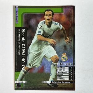 ♪♪WCCF 10-11 WCB リカルド・カルバーリョ Ricardo Carvalho Real Madrid 2010-2011♪四点落札で普通郵便送料無料♪