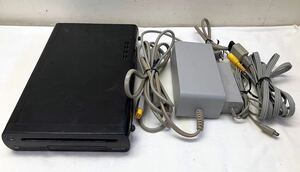 W96310▲ゲーム Nintendo WiiU 本体(WUP-101/32GB) 通電OK ウィーユー/任天堂/ブラック