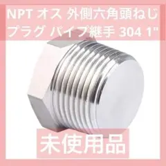 最終セール❣️NPT オス 外側六角頭ねじ プラグ パイプ継手 304 1"