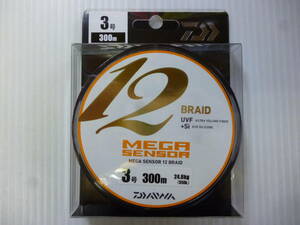 ダイワ　メガセンサー12ブレイド　3号300ｍ