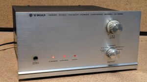 TRIO　M-6000 トリオ ステレオパワーアンプ動作品