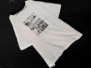 LEPSIM レプシィムローリーズファーム プリント Tシャツ sizeF/白 ■◆ ☆ ehc1 レディース