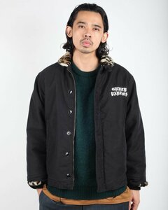 WACKO MARIA N-1 DECK JACKET -C- TYPE-3 ワコマリア デッキジャケット コート レオパード 総裏地 ファー 豹柄 フリース ボア