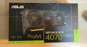 【新品未開封品】ASUS ProArt GeForce RTX 4070 Ti SUPER OC Edition 16GB 