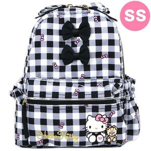 ハローキティ キッズリュック SS チェック リュックサック 子供用 キッズ 女の子 女児 可愛い サンリオ sanrio キャラクター