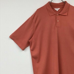 apt. 9 半袖 ポロシャツ コーラル モダール70% ポリエステル30% US古着 XL