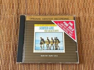 MFSL MoFi 24k gold disc The Beach Boys Surfer Girl/Surfin