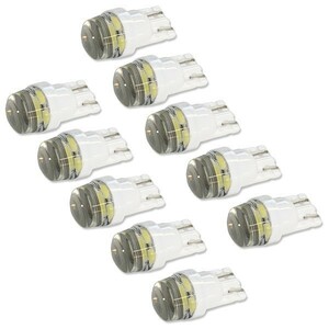 【318】 01052302★ 汎用 10球セット LED球 5SMD ホワイト Z400FX T10 高輝度